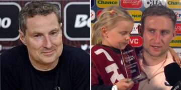 Brian Priske a Jan Kuchta s dcerou