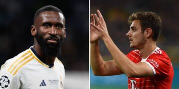 Antonio Rüdiger a Josip Stanišič