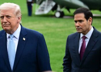Donald Trump a Marco Rubio