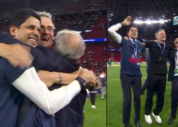 Nasser Al-Khelaifi a Luis Enrique