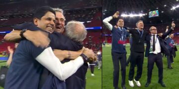 Nasser Al-Khelaifi a Luis Enrique