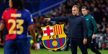 Barcelona, trenér Hansi Flick