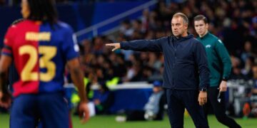 Barcelona, trenér Hansi Flick