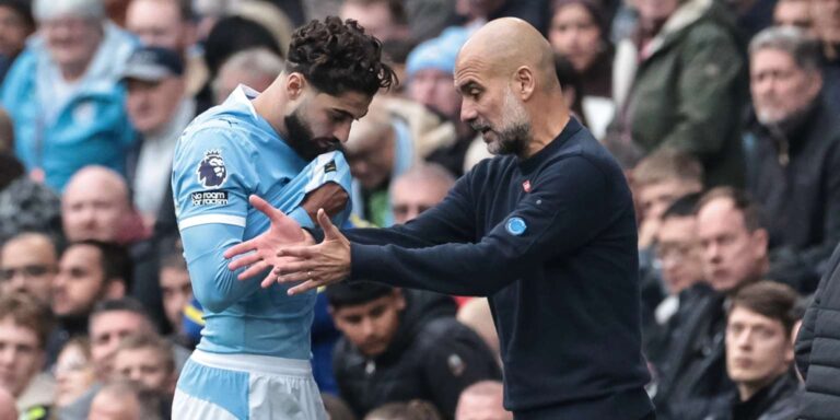 Joško Gvardiol a Pep Guardiola