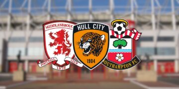 Middlesbrough, Hull, Southampton