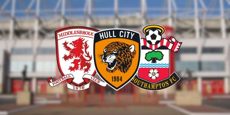 Middlesbrough, Hull, Southampton