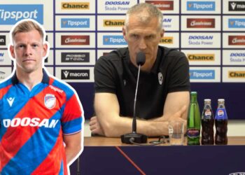 Matěj Vydra a Martin Hyský