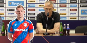 Matěj Vydra a Martin Hyský
