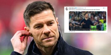 Xabi Alonso sdílel článek