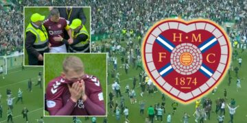 Fanoušci Celticu vběhli na hřiště