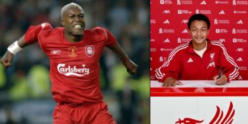 Djibril Cissé a jeho syn Prince Cissé