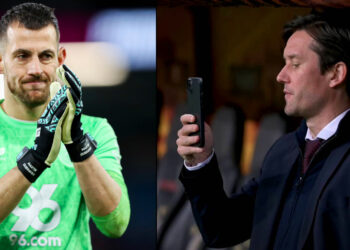 Martin Dúbravka a Tomáš Rosický
