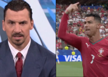 Zlatan Ibrahimovič a Cristiano Ronaldo