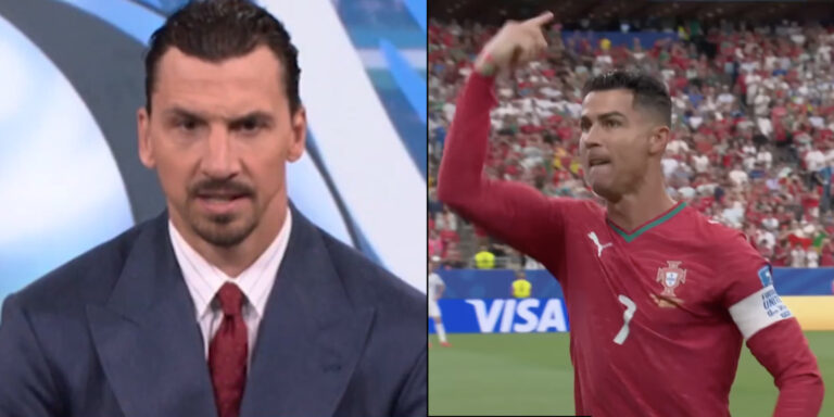 Zlatan Ibrahimovič a Cristiano Ronaldo