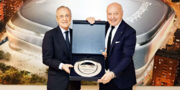 Florentino Pérez a Giuseppe Marotta