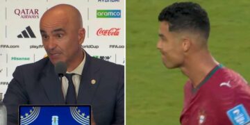 Roberto Martínez a Cristiano Ronaldo