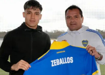 Exequiel Zeballos Boca Juniors