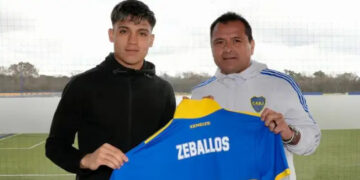 Exequiel Zeballos Boca Juniors