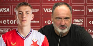 Wiktor Nowak a Jindřich Trpišovský